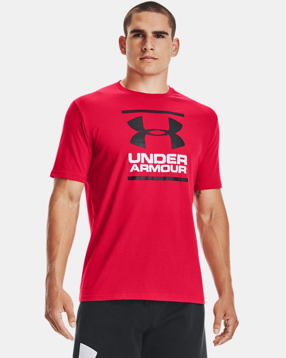 Herren UA GL Foundation Kurzarm-T-Shirt, Red, pdpMainDesktop image number 0